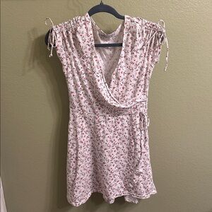 Hollister red Floral Dress